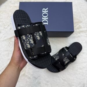 Christian Dior Slippers Alpha Oblique