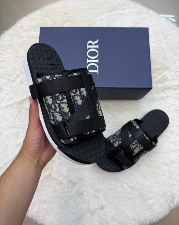 Christian Dior Slippers Alpha Oblique