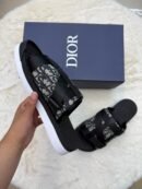 Christian Dior Slippers Alpha Oblique