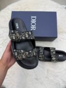 Christian Dior Aqua Slippers Blauw