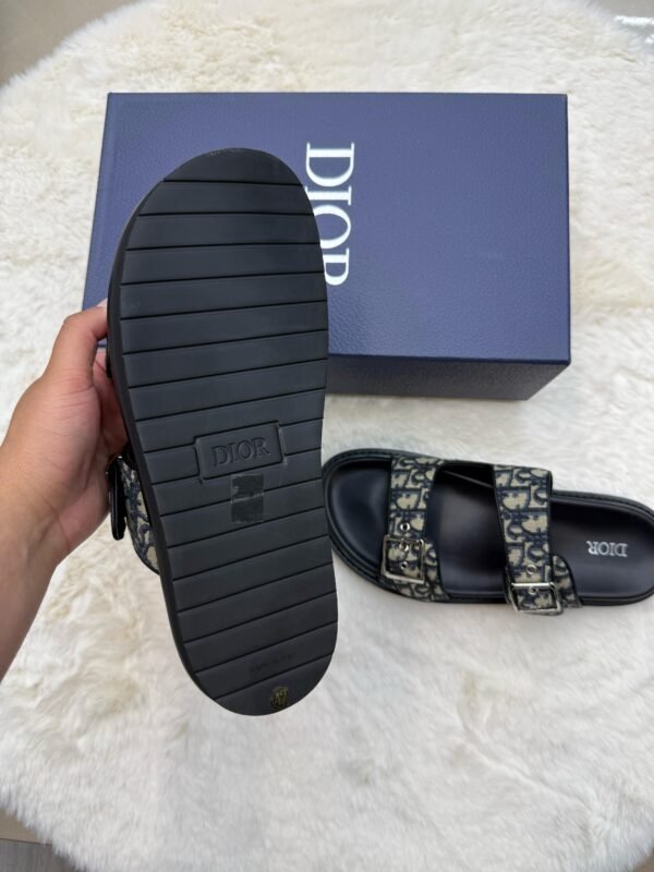 Christian Dior Aqua Slippers Blauw - Image 4