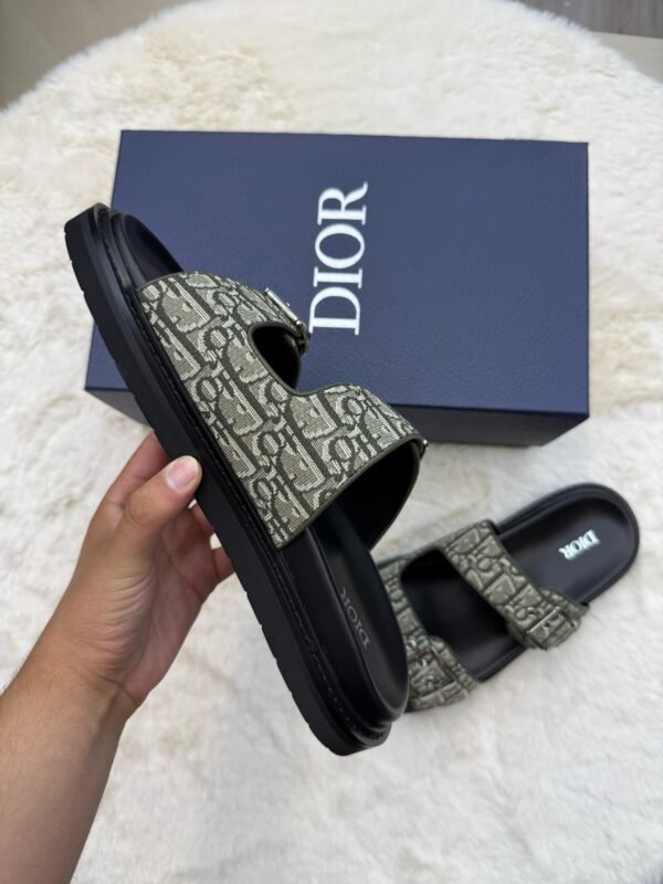 Christian Dior Aqua Slippers Groen - Image 2