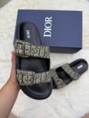 Christian Dior Aqua Slippers Groen