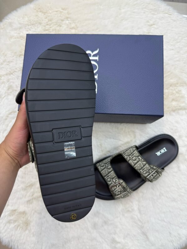 Christian Dior Aqua Slippers Groen - Image 4