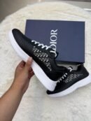Christian Dior B25 Black White Leather