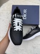 Christian Dior B25 Black White Leather
