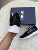 Christian Dior B25 Black White Leather