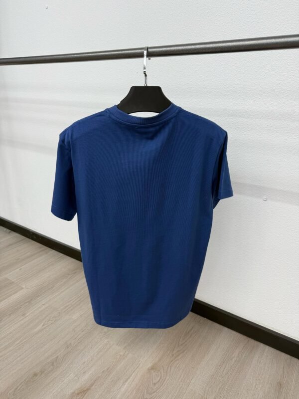 Burberry Text T-Shirt Dark Blue - Image 2
