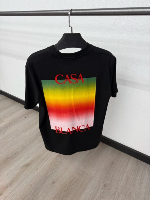 Casablanca Black T-Shirt Colors - Image 2