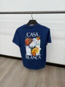 Casablanca Broken T-Shirt Blue