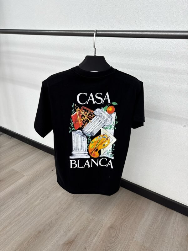 Casablanca Broken T-Shirt Black - Image 2