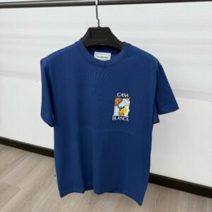 Casablanca Broken T-Shirt Blue