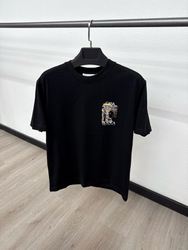 Casablanca Ghosty T-Shirt Black
