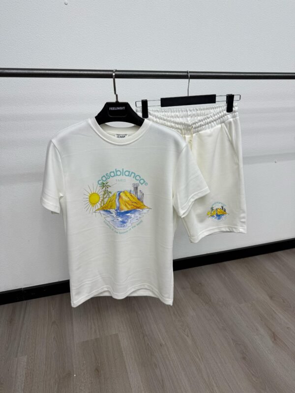 Casablanca Zomerset Logo Midden Wit