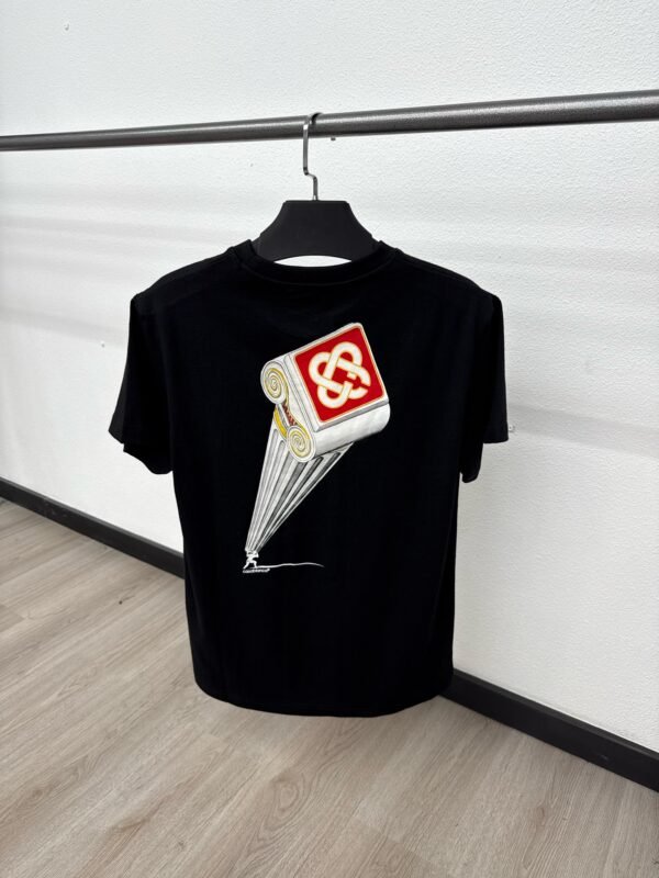 Casablanca Pilar T-Shirt Black - Image 2