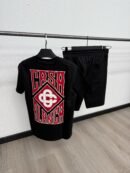 Casablanca Zomerset Red Text Zwart