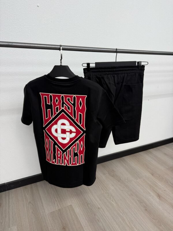 Casablanca Zomerset Red Text Zwart - Image 2