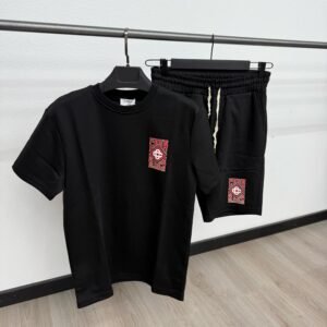 Casablanca Zomerset Red Text Zwart