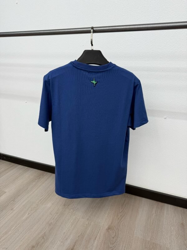 Christian Dior Tshirt Dark Blue Green Logo - Image 2