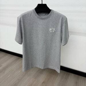 Christian Dior Grey Logo Grijze T-Shirt