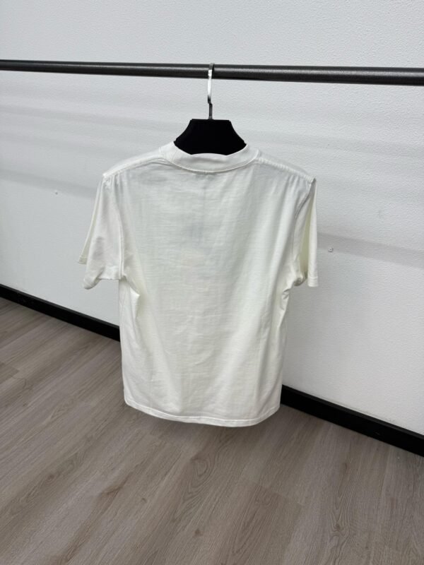 Christian Dior Mid Logo White T-Shirt - Image 2
