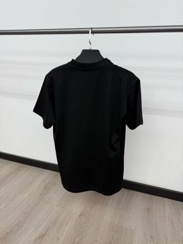 Christian Dior Mid Logo Black T-Shirt - Image 2