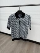 Christian Dior Oblique Polo Dark Blue