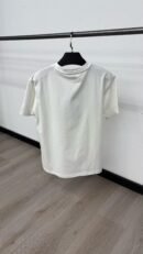 Christian Dior Schuingedrukt Logo White T-Shirt
