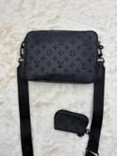 Louis Vuitton Duo Messenger Bag Monogram Black on Black