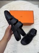 Hermes Genius Sandal Black