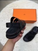 Hermes Genius Sandal Black