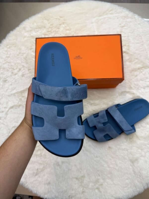 Hermes Genius Sandal Blue - Image 2