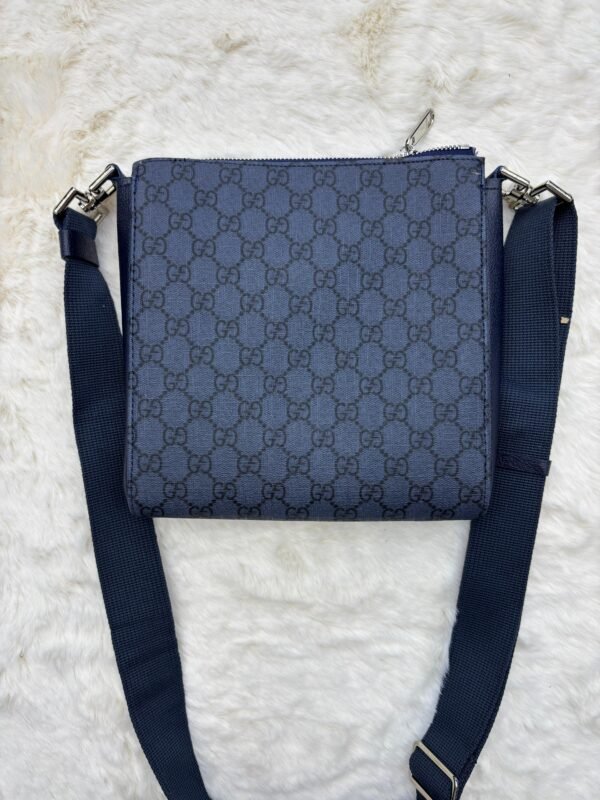 Gucci Dark Blue Small Messenger Bag - Image 2
