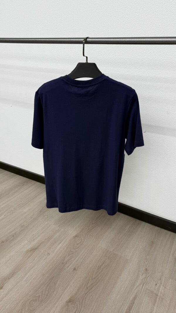 Hermes T-Shirt Dark Blue - Image 2