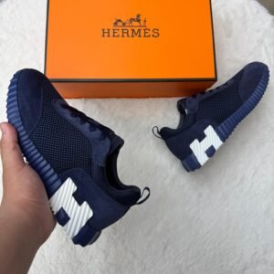 Hermes Bouncing Blue Suede