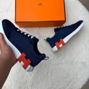 Hermes Bouncing Blue Orange Logo