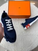 Hermes Bouncing Blue Orange Logo