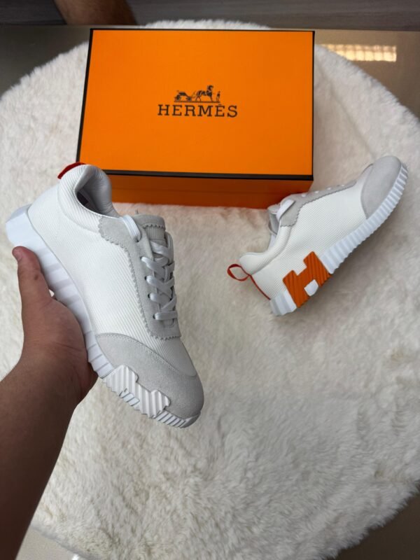 Hermes Bouncing White Orange Logo - Image 2