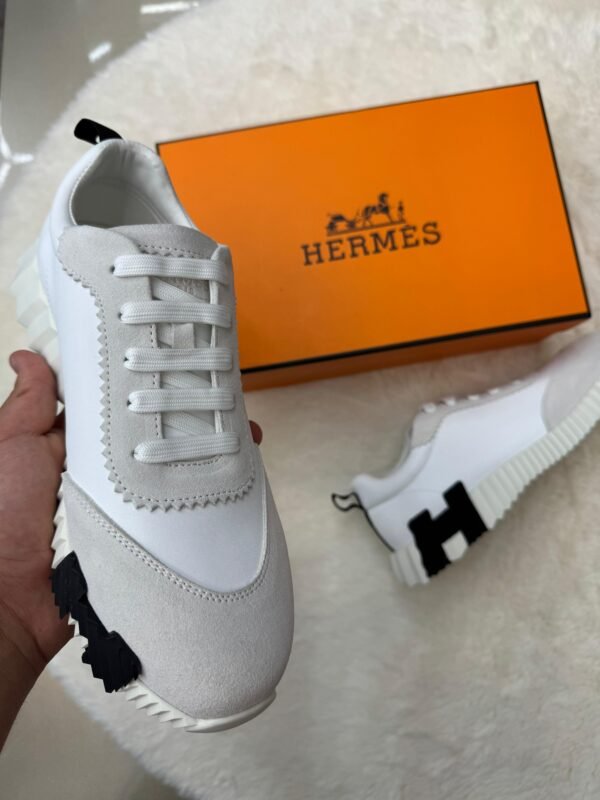 Hermes Bouncing White Leather - Image 3