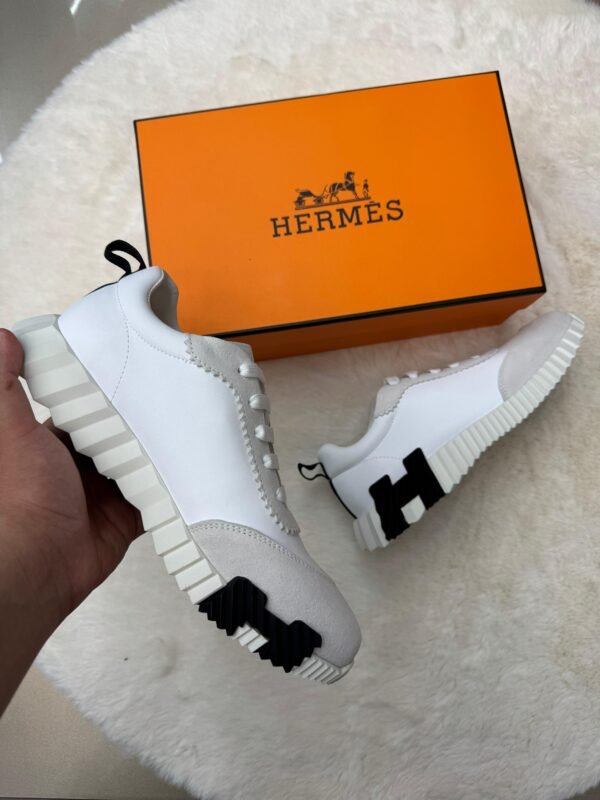 Hermes Bouncing White Leather - Image 2