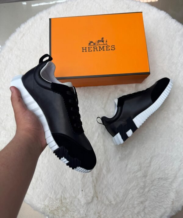 Hermes Bouncing Black Leather - Image 2