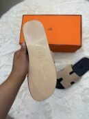 Hermes Izmir Zalm Beige Slippers