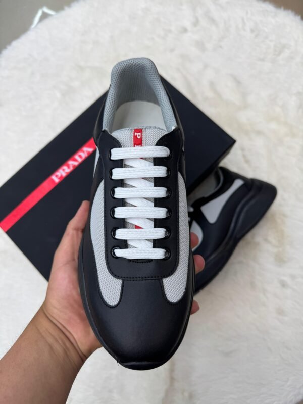 Prada Cups Mat Zwart Sneakers - Image 2