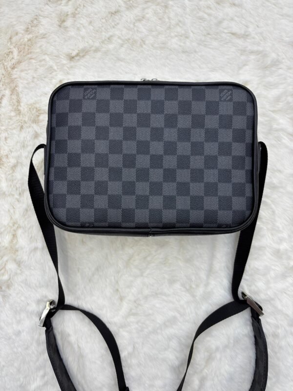 Louis Vuitton Messenger Bag Black Grey - Image 2