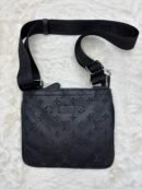 Louis Vuitton Messenger Bag Plat Monogram Black on Black