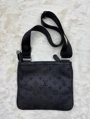 Louis Vuitton Messenger Bag Plat Monogram Black on Black