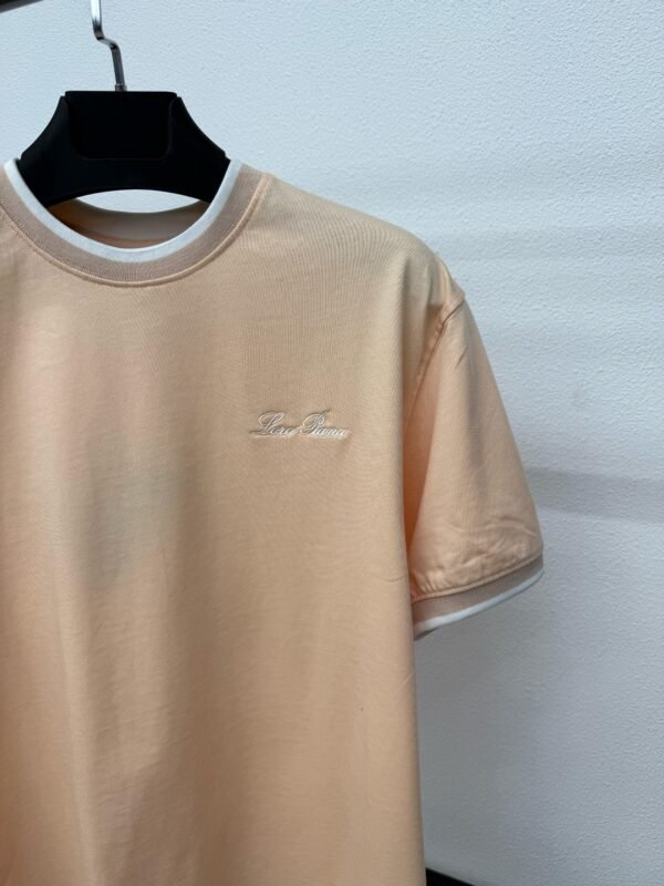 Loro Piana T-Shirt Zalm - Image 2
