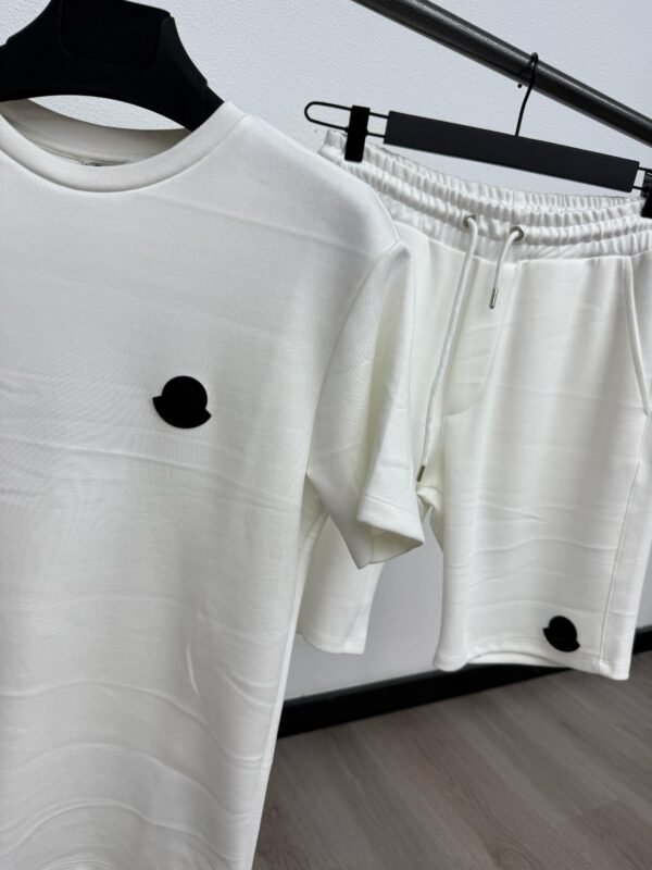 Moncler Zomerset Zwarte Logo Wit - Image 2