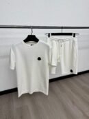 Moncler Zomerset Zwarte Logo Wit