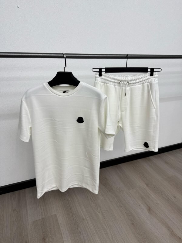 Moncler Zomerset Zwarte Logo Wit